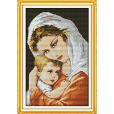 Obraz olejny Matka i Syn