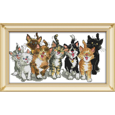 Osiem kotów